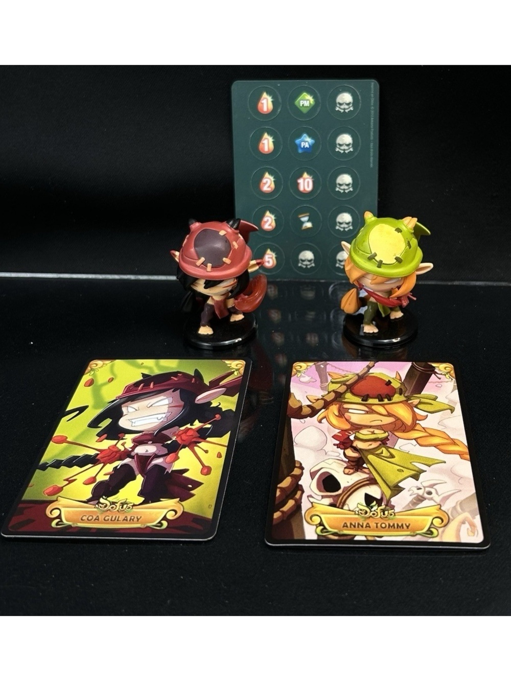 Krosmaster Dofus Sacrier Lot Anna Tommy Coa Gulary, Cards & Tokens